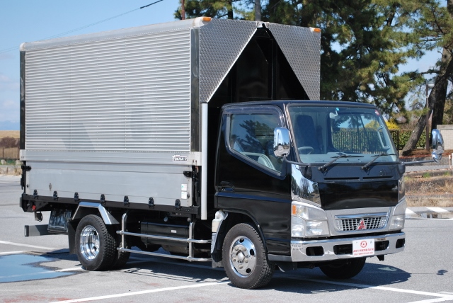 H15 三菱キャンター　アルミｳｨﾝｸﾞ　低走行車