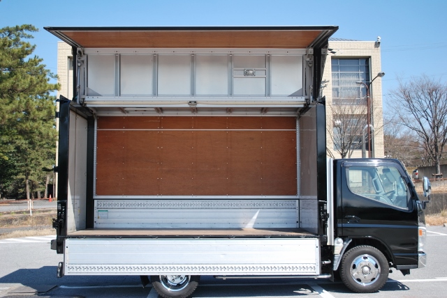 H15 三菱キャンター　アルミｳｨﾝｸﾞ　低走行車