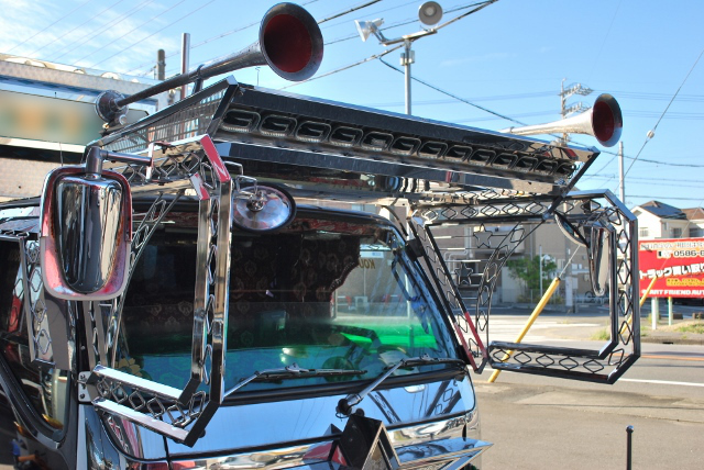 【158】三菱ふそうキャンター　Ｗキャブ　平ボデー　カスタム車