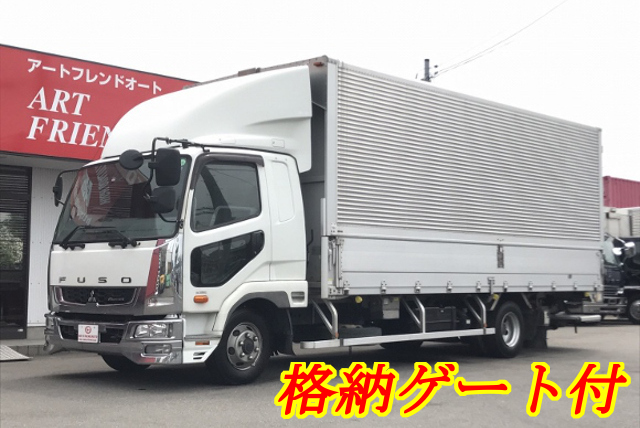 【125】Ｈ24　三菱ふそう　ファイター　アルミウイング　格納ゲート付