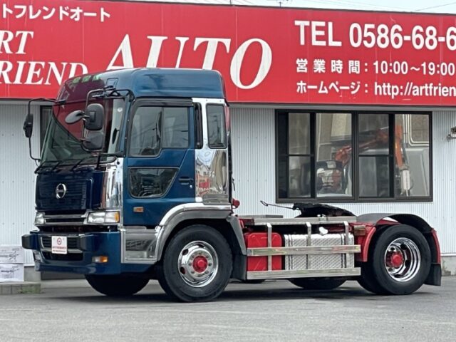 H14　日野　プロフィア　テラヴィ　トラクターヘッド　ハイルーフ　V8エンジン　リアエアサス　F21C