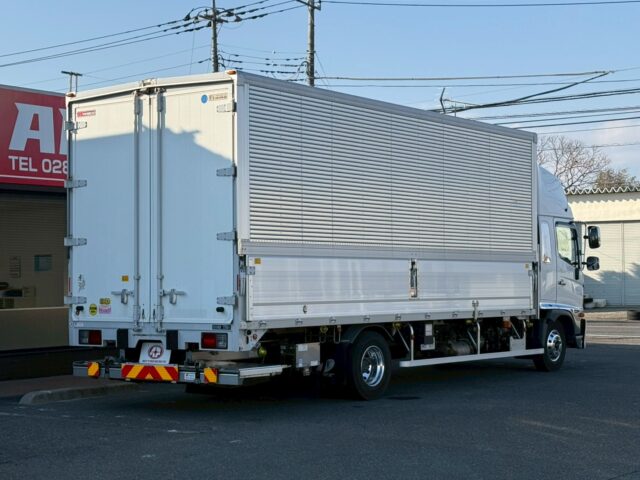 日野：17レンジャー：ハイルーフ：ウィング：6200ワイド：格納ゲート：エアサス