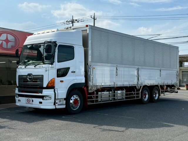 日野:グランドプロフィア:ステンレス架装:ボディ載せ替え