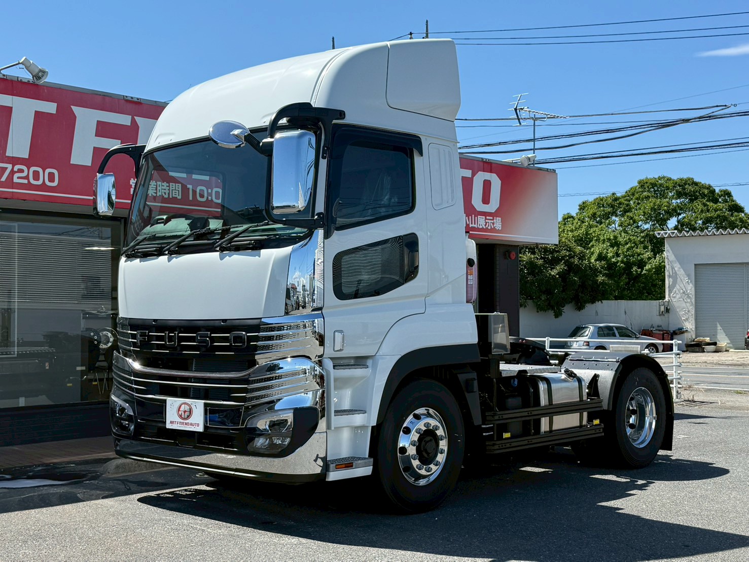 24スーパーグレート：スーパーハイルーフ：トレーラーヘッド：449馬力：プレミアムライン