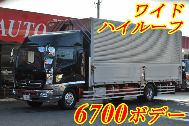 【139】日野レンジャー　ワイド　アルミウイング　6700ボデー