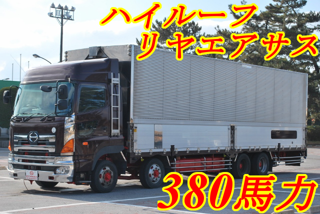 【148】日野グランドプロフィア　アルミウイング　ハイルーフ　リヤエアサス