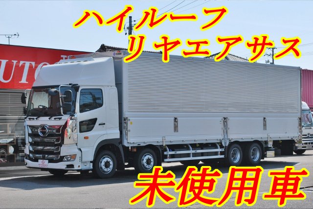 【392】日野プロフィア　未使用車　低床　アルミウイング　ハイルーフ　リアエアサス