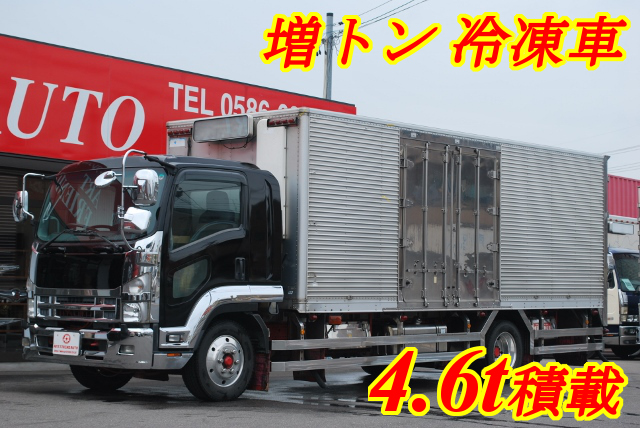 【126】いすゞフォワード　増トン　冷凍バン　リヤエアサス