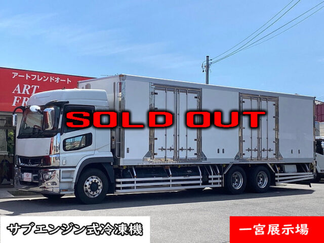 【842】H29　17スーパーグレート　冷凍バン　ジョロ4キーストン　サブエンジン